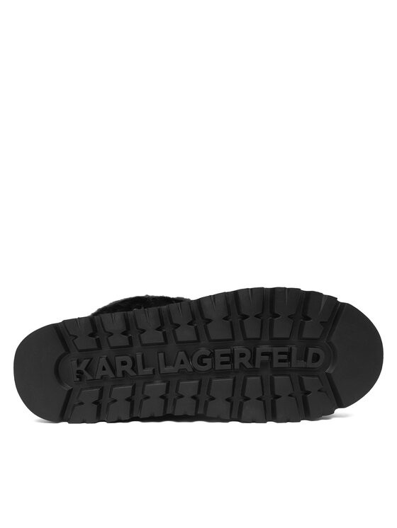 KARL LAGERFELD KARL LAGERFELD Sniega zābaki KL48655 Melns
