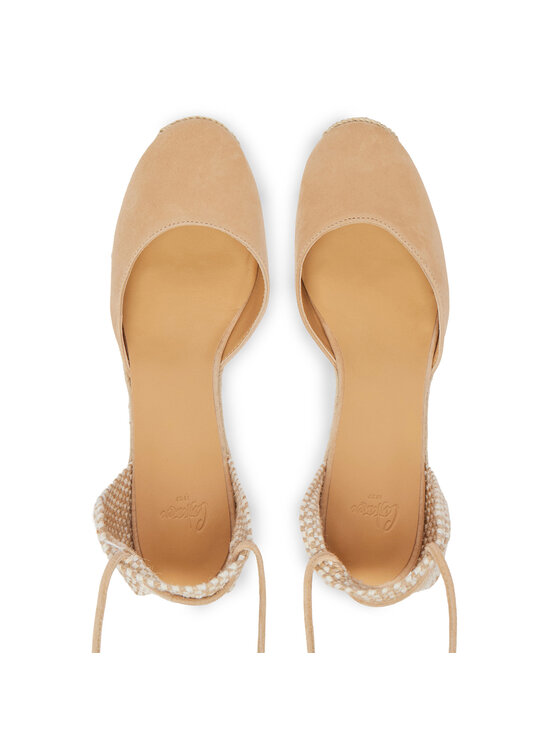 Castañer Castañer Espadryle Carina 21741 Brązowy