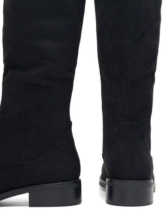 Jenny Fairy Jenny Fairy Čizme preko koljena TILLA WS2619-11 Crna