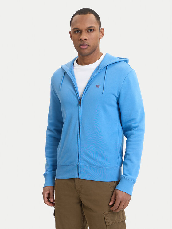 Napapijri Napapijri Μπλούζα Balis NP0A4HHV Μπλε Regular Fit