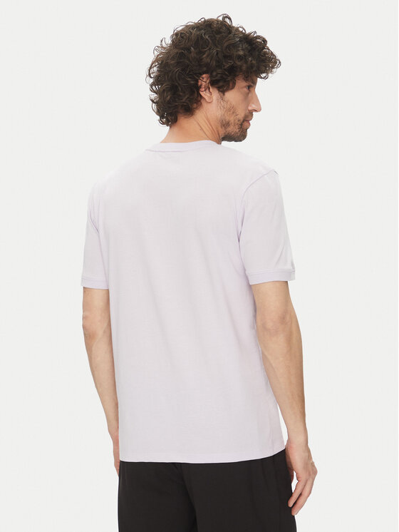HUGO HUGO Тишърт Diragolino212 50447978 Виолетов Regular Fit
