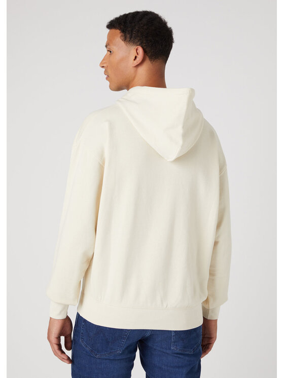 Wrangler Wrangler Felpa GRAPHIC HOODIE Beige Regular Fit