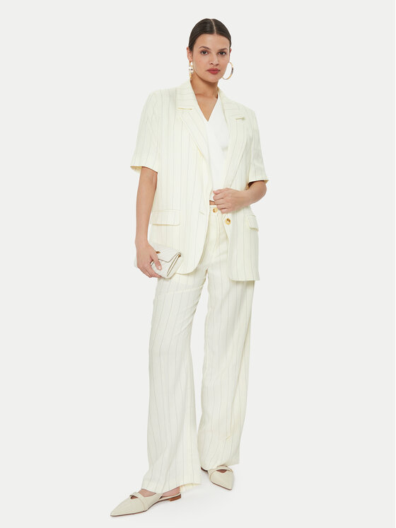 ViCOLO ViCOLO Піджак TB2699 Écru Regular Fit