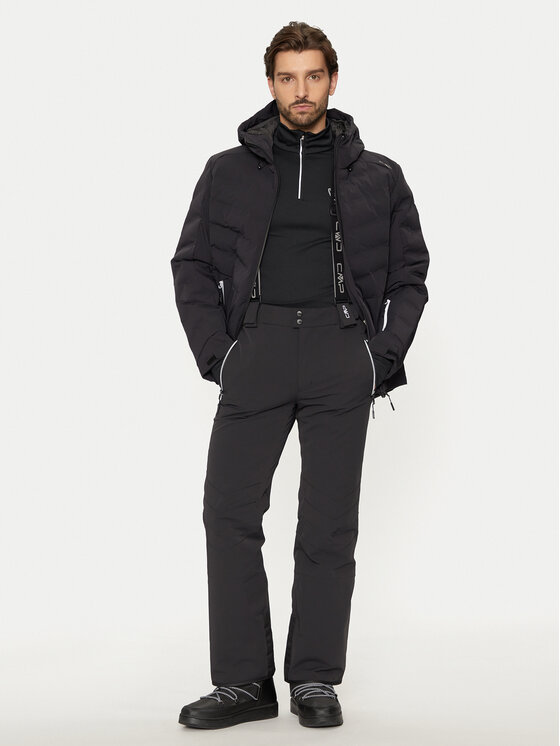 CMP CMP Lyžařské kalhoty 3W04467 Černá Regular Fit