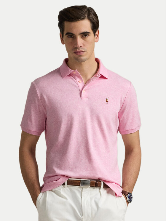 Polo Ralph Lauren Polo 710704319167 Rosa Slim Fit, taglia : XXL