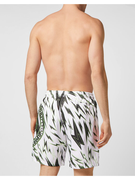 Plein Sport Plein Sport Szorty 2531 Biały