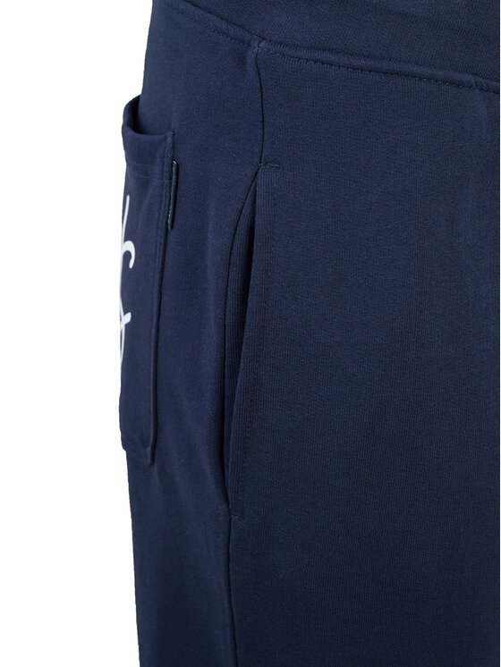North Sails North Sails Kalhoty z materiálu 90 3204 000 | Sweatpant W Tmavomodrá Regular Fit