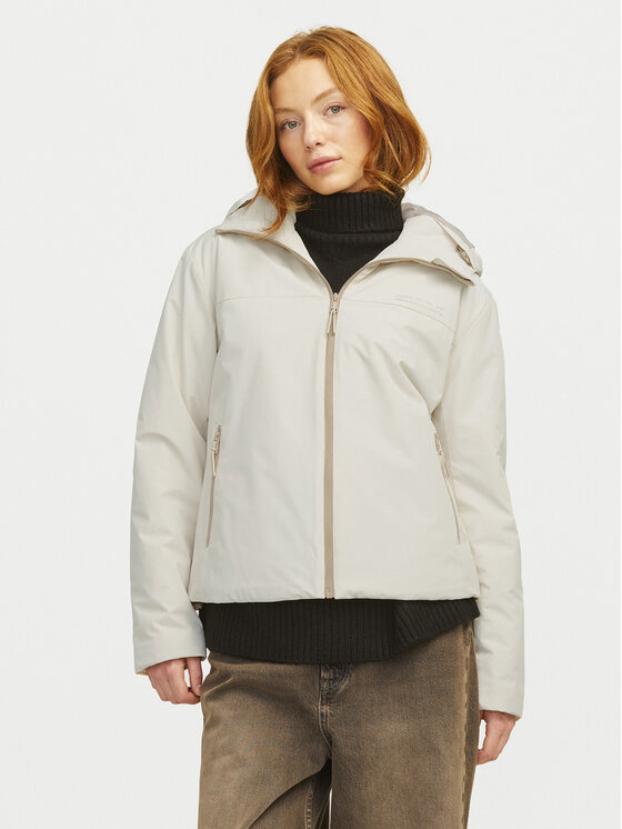 JJXX JJXX Geacă Moon 12258687 Écru Regular Fit