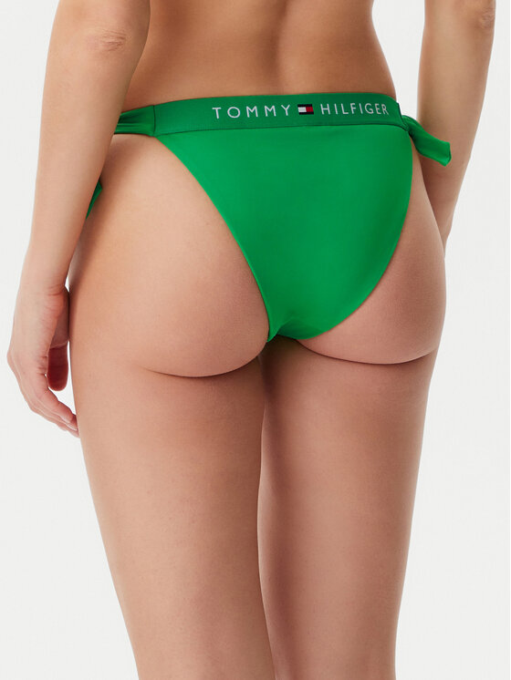 Tommy Hilfiger Tommy Hilfiger Donji dio kupaćeg kostima UW0UW04497 Zelena