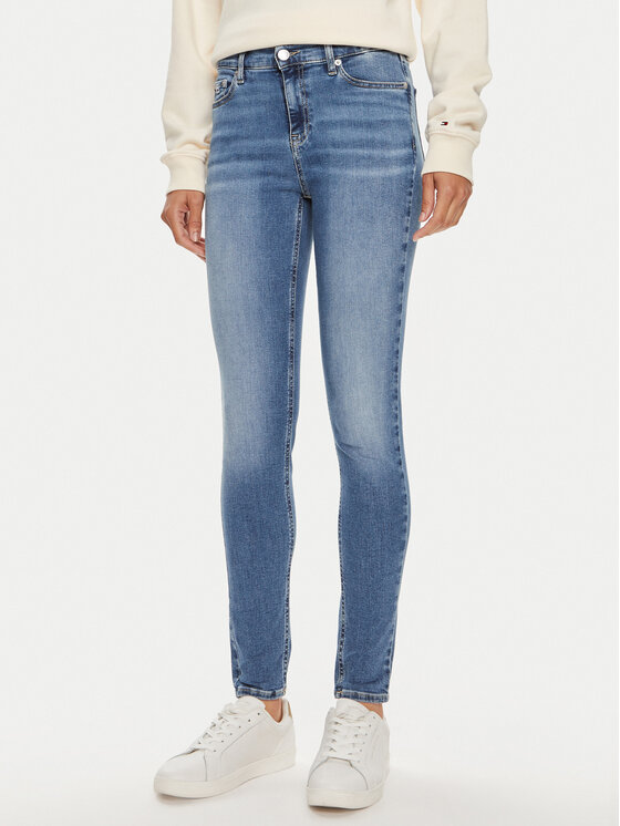 Tommy Jeans Tommy Jeans Jeansy Nora DW0DW19255 Modrá Skinny Fit