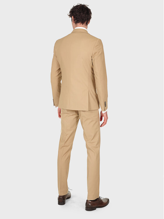 Evenemen Evenemen Garnitur BEJ Beżowy Slim Fit