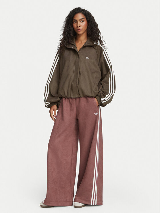adidas adidas Bluza Adilenium Season 6 LH1921 Brązowy ciemny Loose Fit