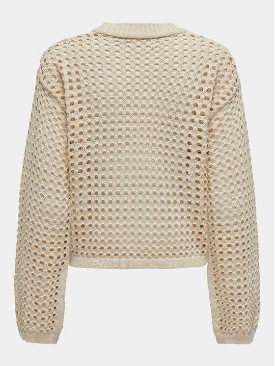 JDY JDY Kampsun Ronda 15317229 Beež Regular Fit