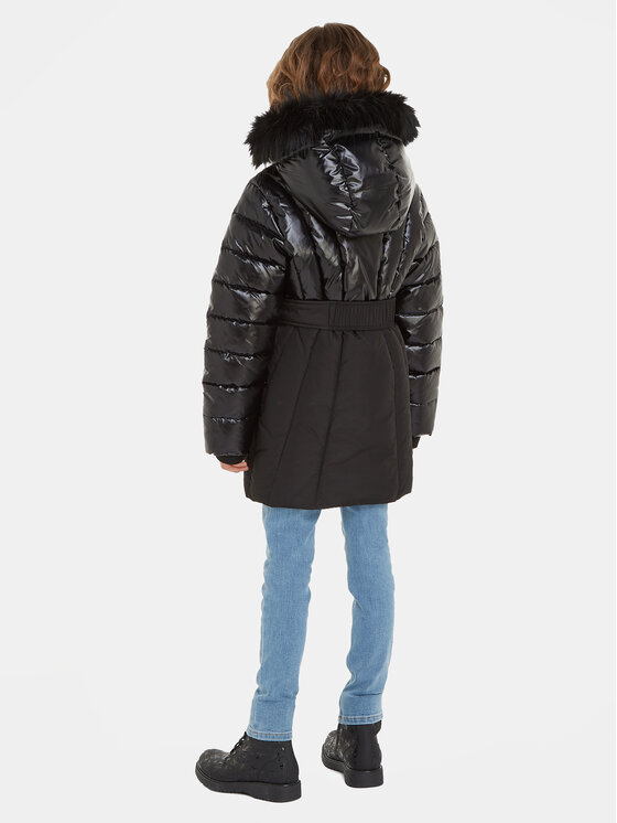 Calvin Klein Jeans Calvin Klein Jeans Žieminė striukė IG0IG02242 Juoda Regular Fit