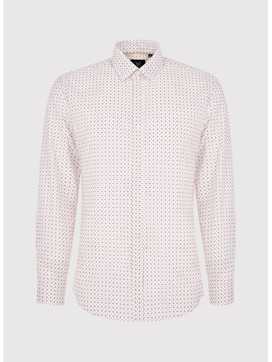 Pako Lorente Pako Lorente Koszula P23SF-1X-003 Biały Slim Fit