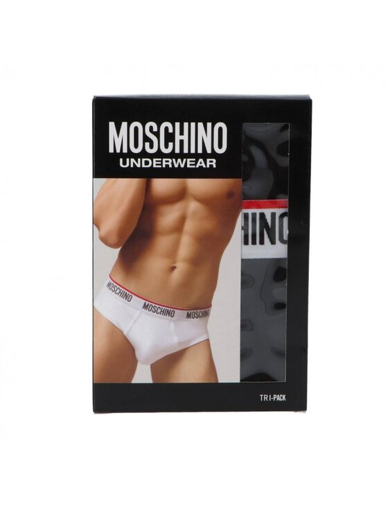 MOSCHINO MOSCHINO Set di slip classici V1A1393 4300 0555 Nero