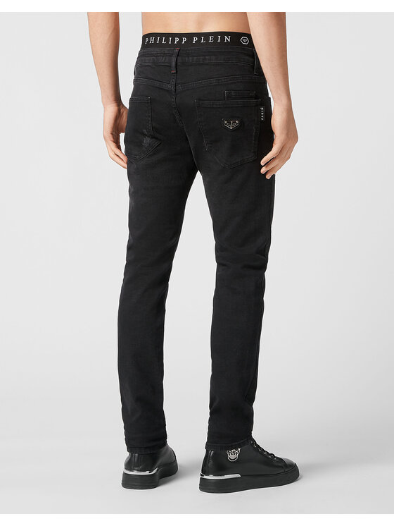 PHILIPP PLEIN PHILIPP PLEIN Džínsy 2015 Čierna Straight Leg