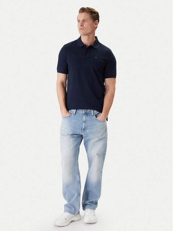 Tommy Jeans Tommy Jeans Pólóing DM0DM22711 Sötétkék Regular Fit
