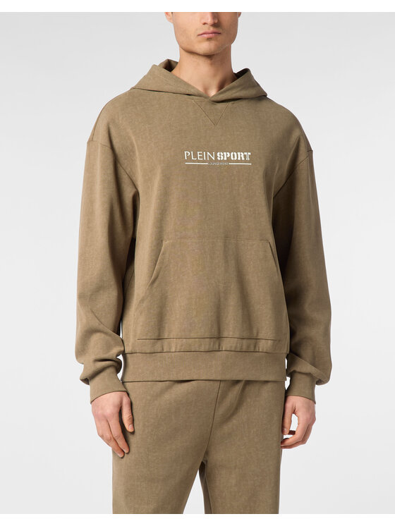 Plein Sport Plein Sport Bluza 24425 Zielony Regular Fit