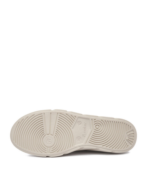Rieker Rieker Sneakersy W2601-82 Bílá