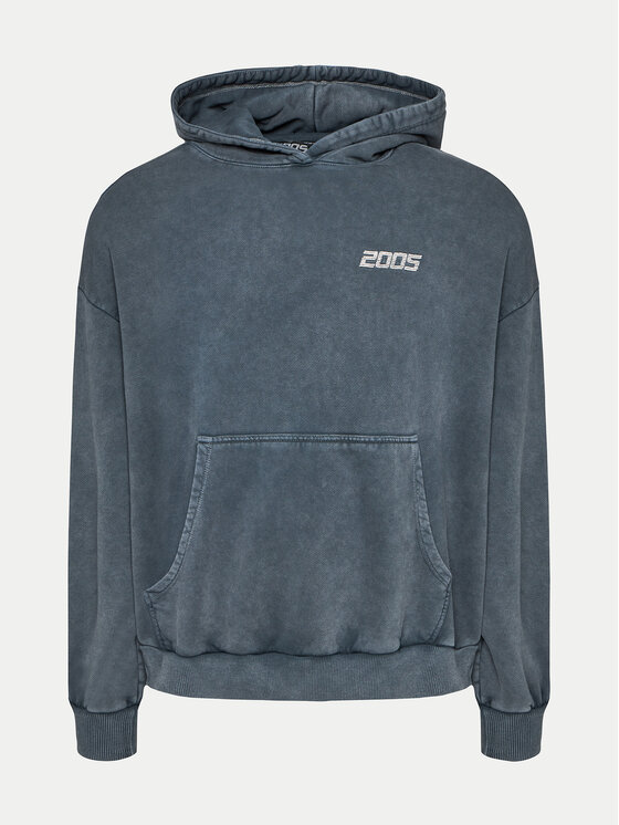 2005 2005 Bluză Unisex Pure Gri Relaxed Fit