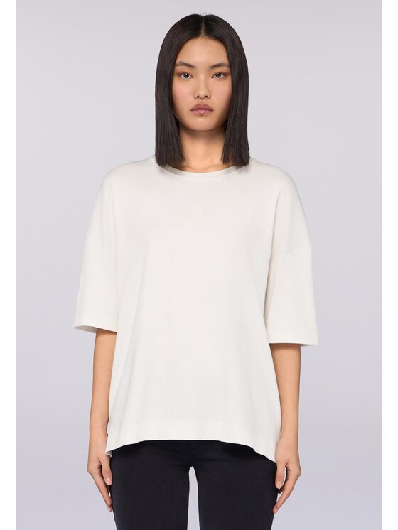 Trussardi Trussardi T-shirt G1106000184N011 Bianco Over Fit