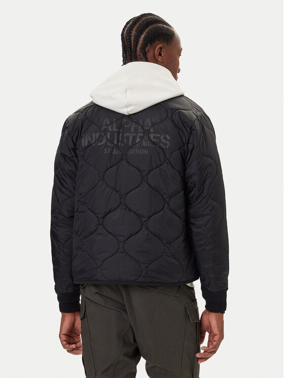 Alpha Industries Alpha Industries Parka Studio M-51 Fishtail 258112 Czarny Regular Fit