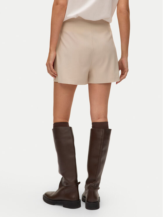 Vero Moda Vero Moda Spódnico-szorty Melina 10332054 Beżowy Loose Fit