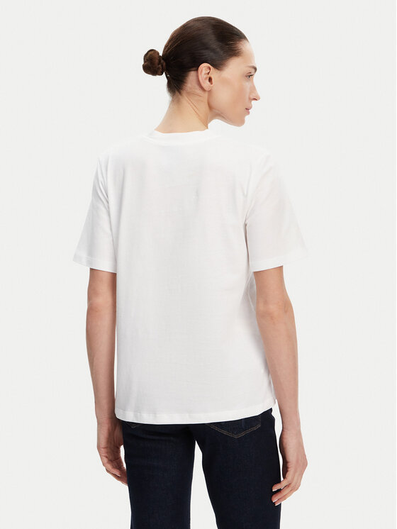 ACCESS FASHION ACCESS FASHION T-krekls 53-2117-110 Balts Regular Fit