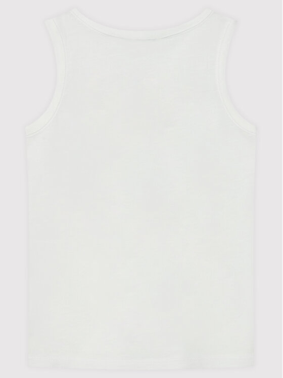 United Colors Of Benetton United Colors Of Benetton Top 3I1XGH002 Biały Regular Fit
