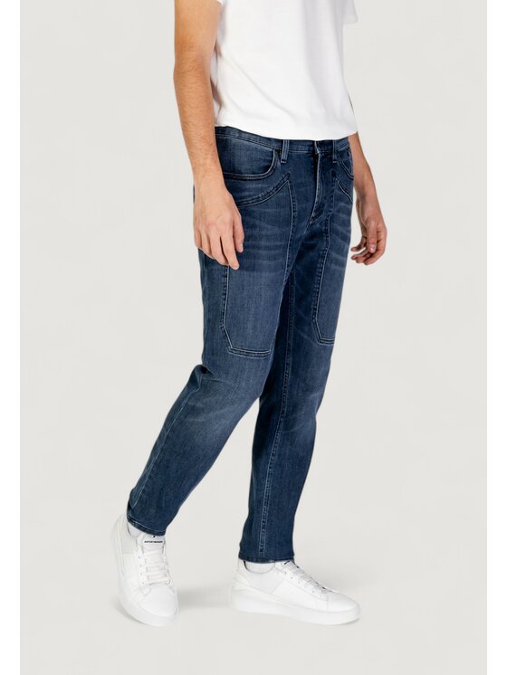 Jeckerson Jeckerson Jeansy JOHN 5 TASCHE TOPPA Niebieski To Fit