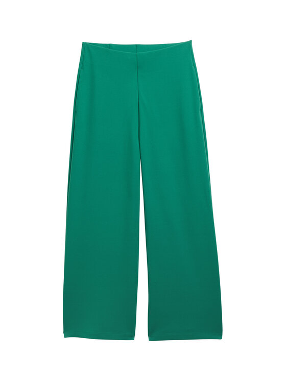 Tom Tailor Denim Tom Tailor Denim Kalhoty culottes 1042304 Zelená Relaxed Fit