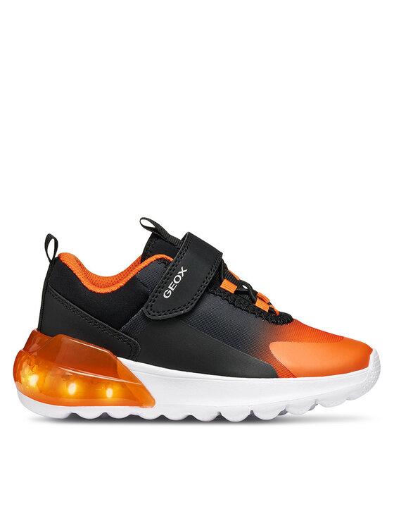Geox Geox Sneakers J Activart Illuminus Boy J56LYA 02A9J C0038 S Portocaliu