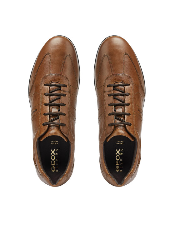 Geox Geox Félcipő Uomo Symbol U74A5B 000LM C6003 Barna
