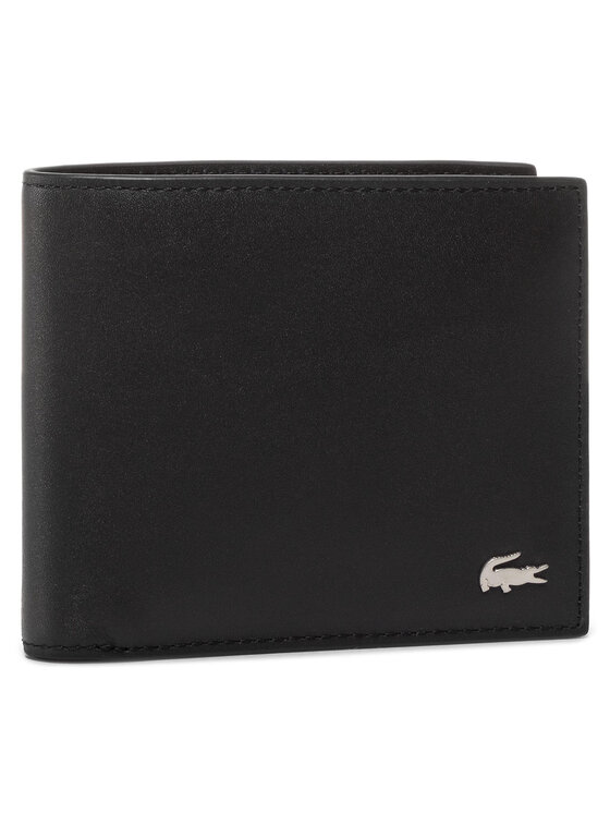 Lacoste Lacoste Велике Чоловіче Портмоне Small Billfold NH1115FG Чорний