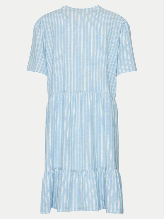 ONLY Carmakoma ONLY Carmakoma Sommerkleid Cartiri 15311976 Himmelblau Regular Fit