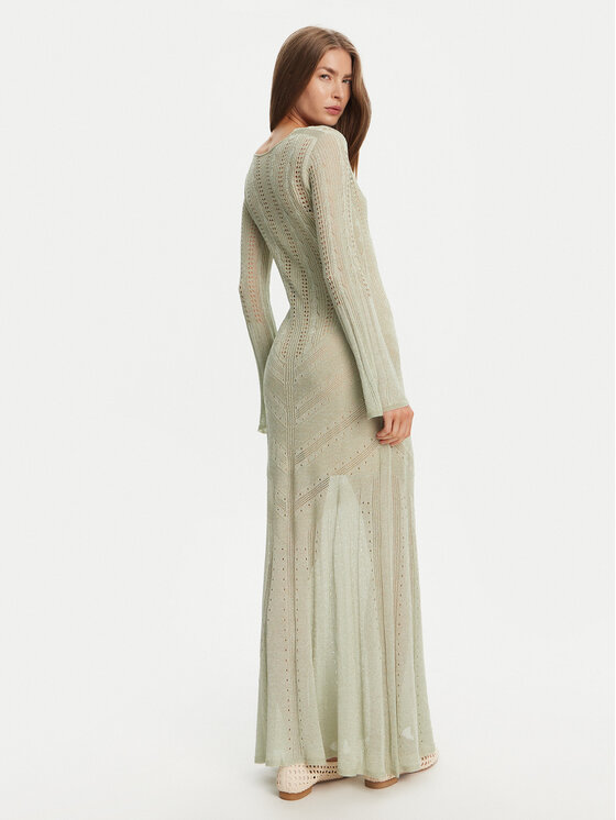 TWINSET TWINSET Strickkleid 251TT3180 Beige Slim Fit