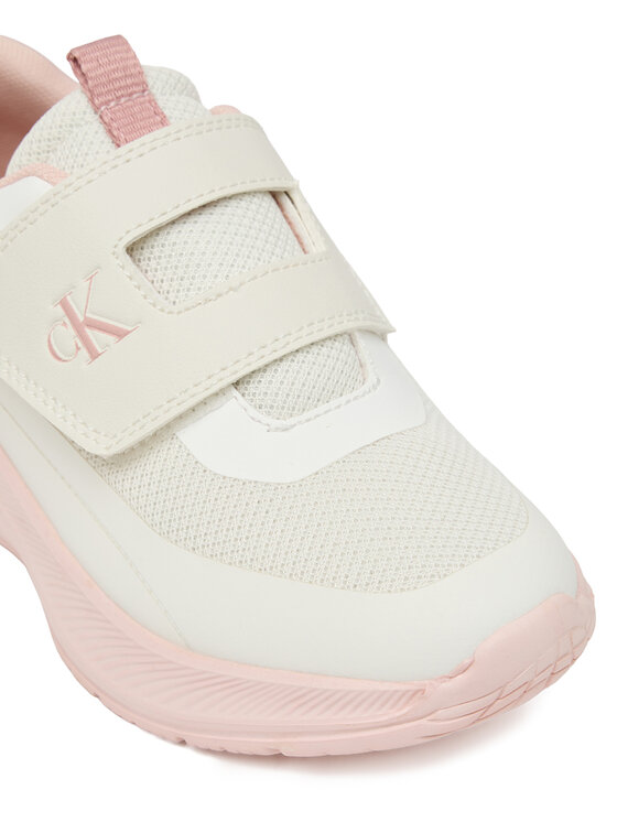Calvin Klein Calvin Klein Снікерcи Velcro V1A9-83230-1843A708 S Білий