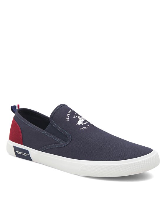Beverly Hills Polo Club Beverly Hills Polo Club Sneakers aus Stoff M-VSS24001 Dunkelblau