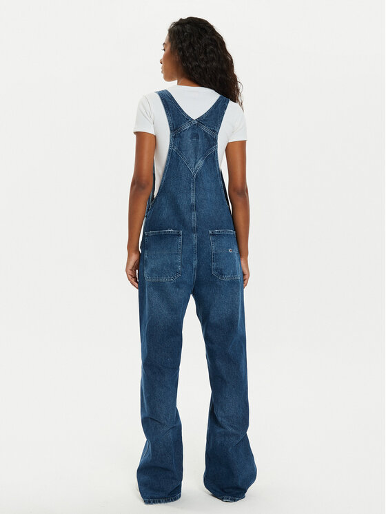 Tommy Jeans Tommy Jeans Jumpsuit Denim DW0DW19637 Blu scuro Regular Fit