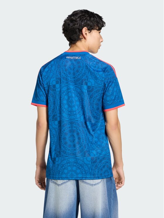 adidas adidas Koszulka techniczna 172371 Niebieski Slim Fit