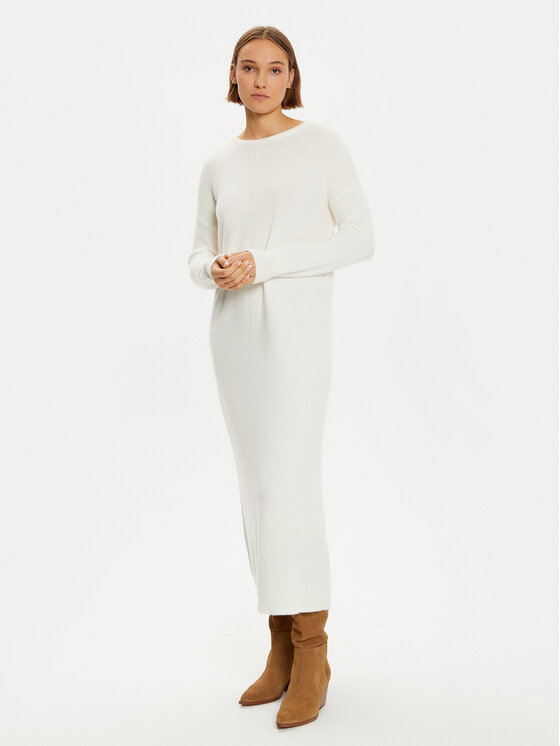 Liu Jo Liu Jo Rochie tricotată WF4533 MS009 Écru Regular Fit