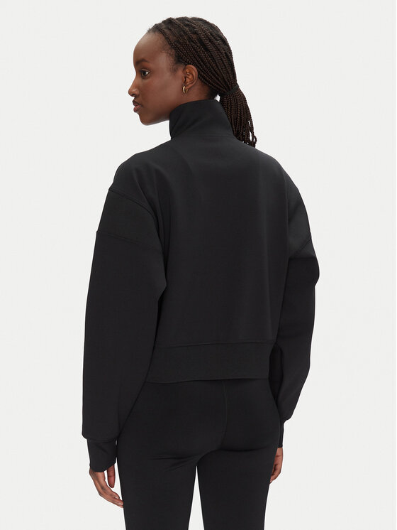 adidas by Stella McCartney adidas by Stella McCartney Džemperis ar kapuci JJ0084 Melns Regular Fit