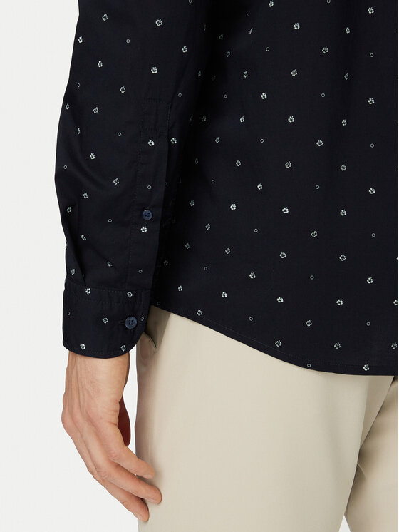 BOSS BOSS Cămașă Rickert 50559627 Bleumarin Regular Fit