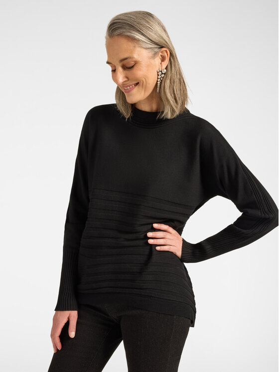 Elena Mirò Elena Mirò Maglione M102Z000867N033 Nero Regular Fit