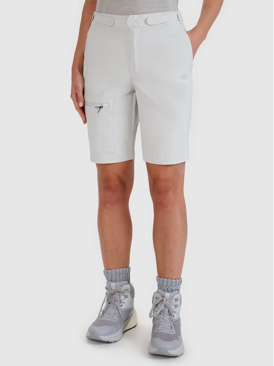 4F 4F Pantaloncini 4FWSS25TFSHF0954-27S Grigio Regular Fit