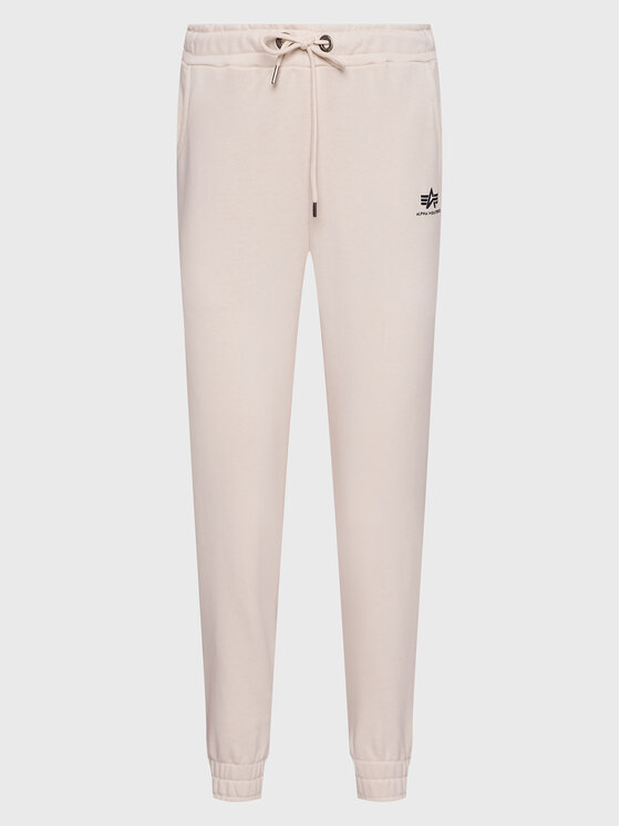Alpha Industries Teplákové nohavice Basic ALPHA INDUSTRIES-116051 Écru Regular Fit