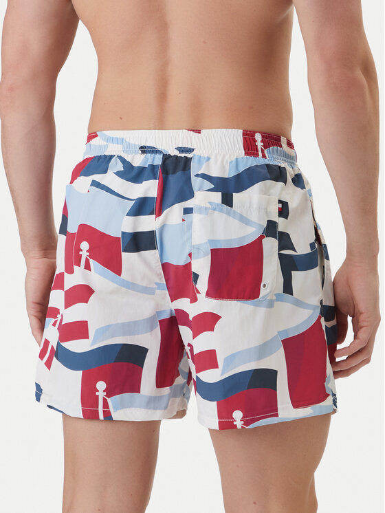 Tommy Hilfiger Tommy Hilfiger Pantaloni scurți pentru înot UM0UM03491 Colorat Regular Fit