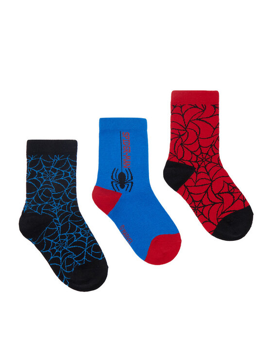 Spiderman Ultimate Spiderman Ultimate Довгі шкарпетки CEO-ACCCS-AW26-225SPRMV(3-PACK) Кольоровий