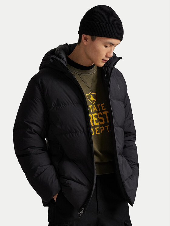 Polo Ralph Lauren Polo Ralph Lauren Vatovaná bunda 710967773003 Čierna Regular Fit